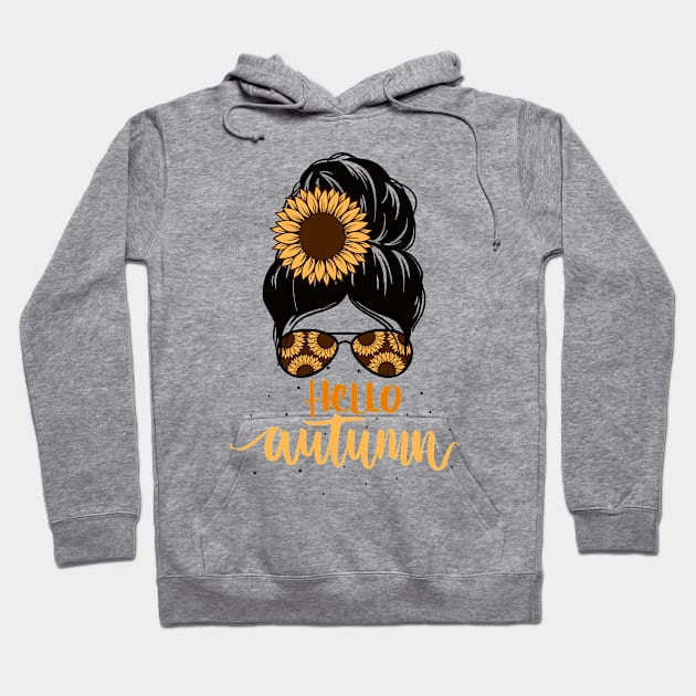 Hello Autumn Hoodie by Nicole James